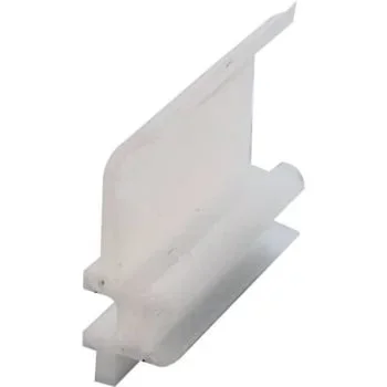 1/4in White Nylon Top Guides, Package Of 4