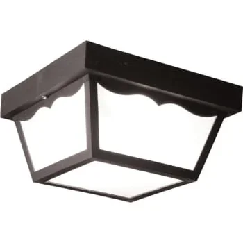 10.25 In 22 Watt Led Ceiling Fixture (Black)