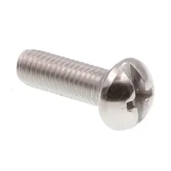 #10-32 X 5/8 In. Mach Round Head Phillips/combo Screws (25-Pack)