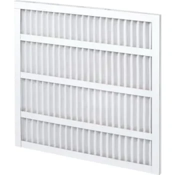 10x10x1 Pleated Air Filter Merv 8 Standard Capacity Box Of 12