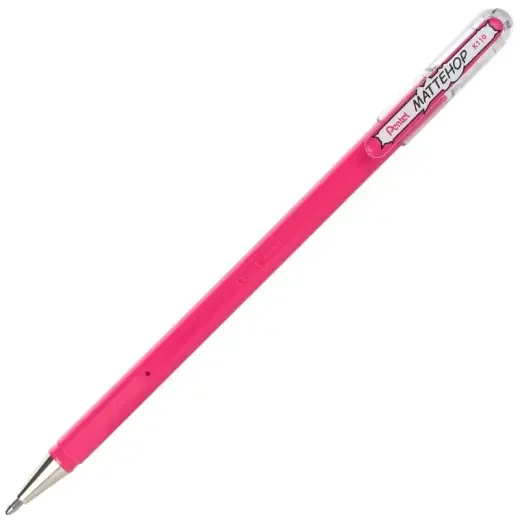 12Pk Hybrid Mattehop Pink Gel Pen