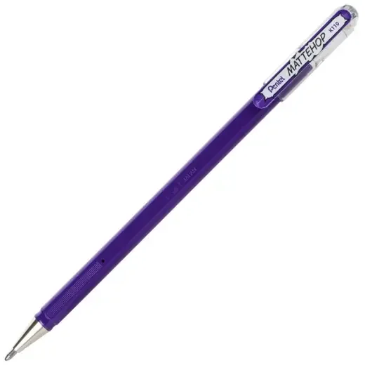 12Pk Hybrid Mattehop Violet Gel Pen