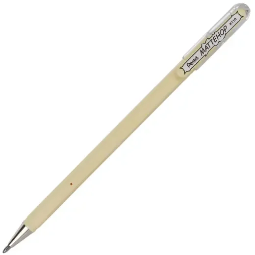 12Pk Hybrid Mattehop White Gel Pen