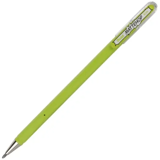 12Pk Hybrid Matthop Ylw-Grn Gel Pen