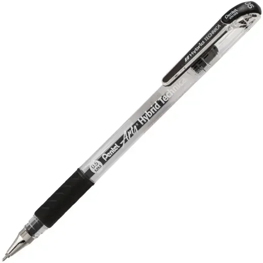 12Pk Hybrid Technica 0.5Mm Gel Blk