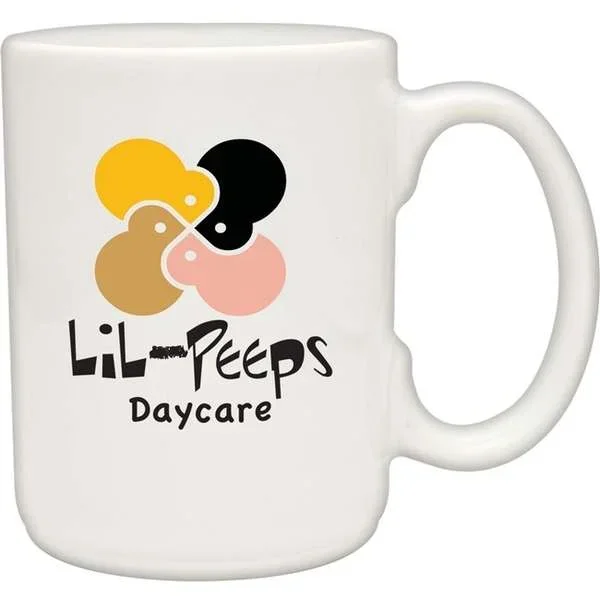 15 oz. Atlas Mug – White