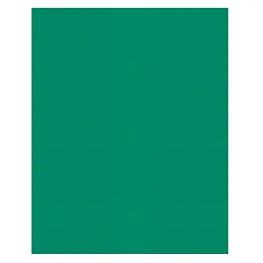 2-Pocket Paper Folders in Green, Pack of 25