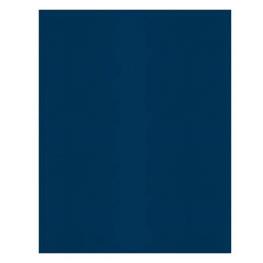 2-Pocket Paper Folders with Prongs, Dark Blue, Pack of 25