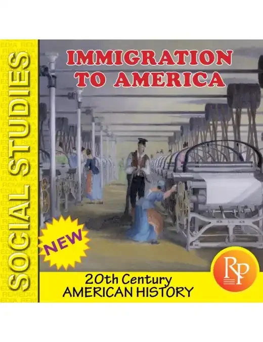 20Th Century American History – Immigration To America – Reading & Writing