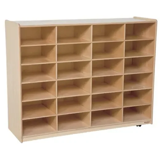 (24) Large Tray Storage Without Trays