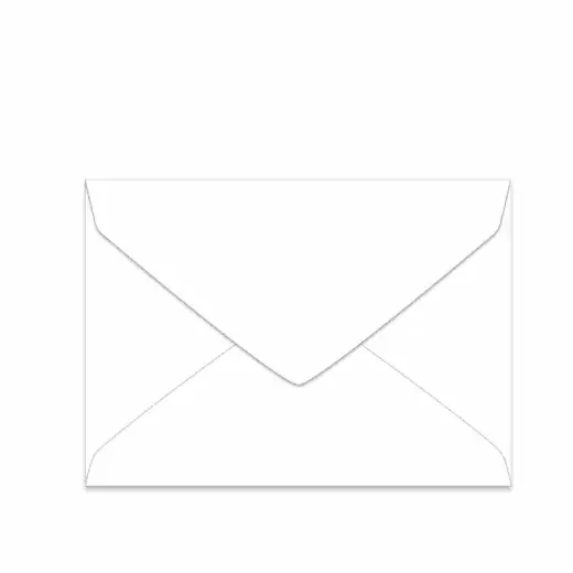 7 Baronial (Lee) Envelopes (5.25X7.25) 24W Capitol Bond (Light Cockle) Bright White – 2500 Pk