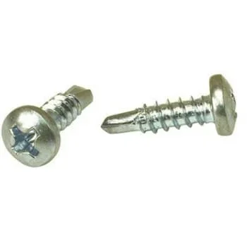 #8 x 3/4″ Philips Pan Head Self Drilling Screws, Package Of 100