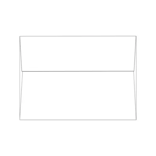 A7 Ultra Smooth 60T Bright White Envelopes (5.25 X 7.25) – Finch Fine – 1000 Pk