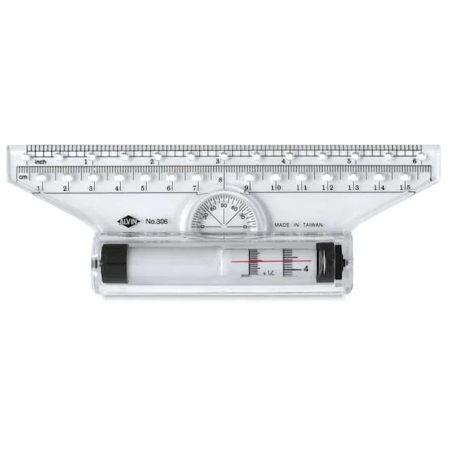 Alvin Rolling Parallel Ruler – 6″