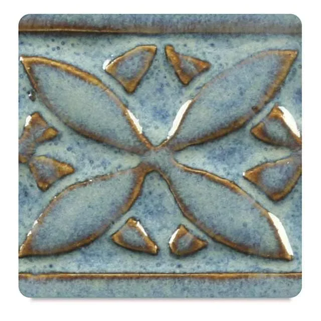 Amaco Potter’s Choice Glaze – Pint, Blue Rutile
