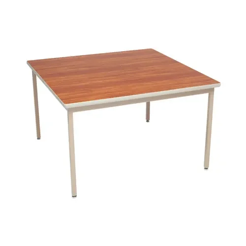 AmTab Square All Welded Utility Table with High Pressure Laminate Top