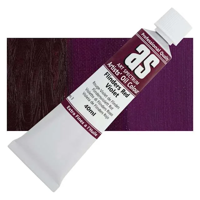 Art Spectrum Artists’ Oil Paint – Flinders Red Violet, 40 ml