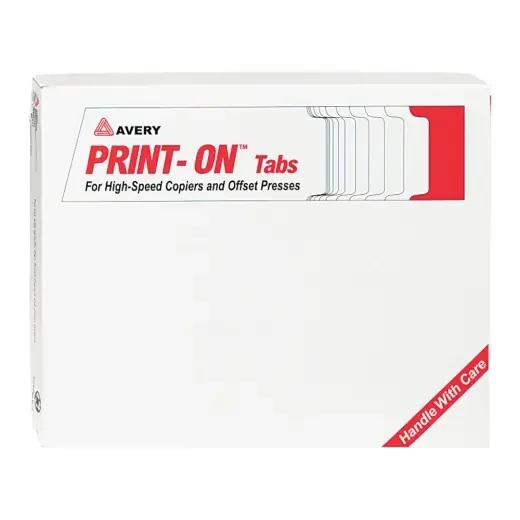Avery 20% Recycled 3-Hole Punched Copier Tab Dividers