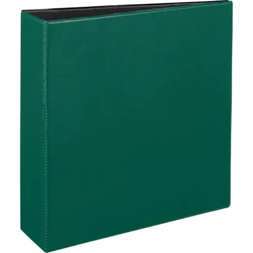 Avery Durable 3-Ring Binder With EZ-Turn Rings, 3 D-Rings, 39% Recycled, Green