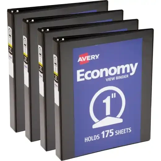 Avery Economy View Binder