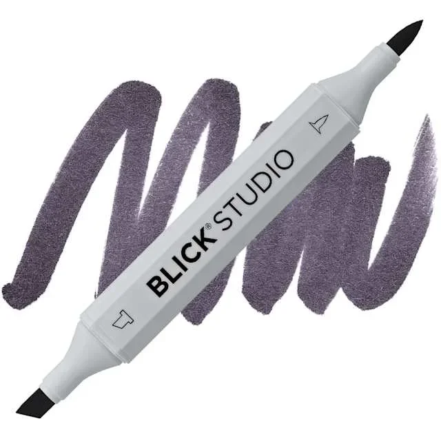 Blick Studio Brush Marker – Warm Gray 90%