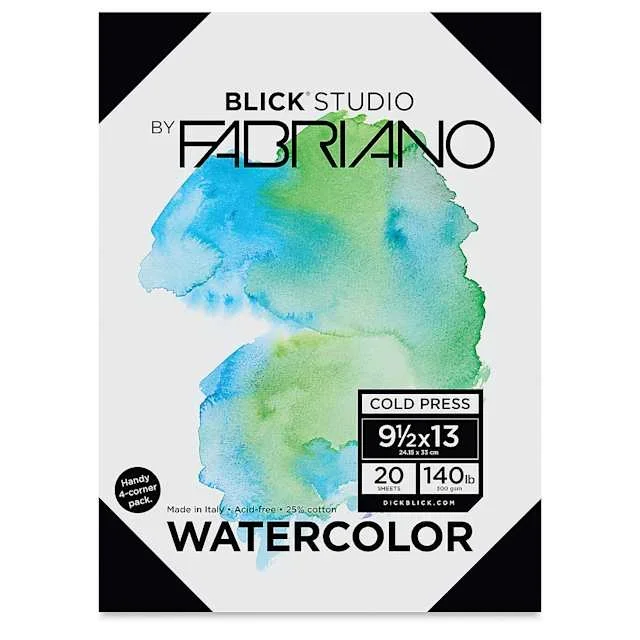 Blick Studio Watercolor Paper by Fabriano