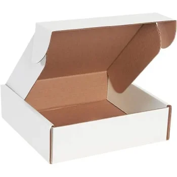 Box Partners 10 X 10 X 3″ White Deluxe Literature Mailer Pkg Of 50