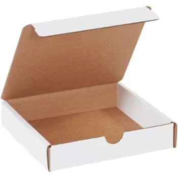 Box Partners 6 X 6 X 1 1/4″ White Literature Mailers Pkg Of 50