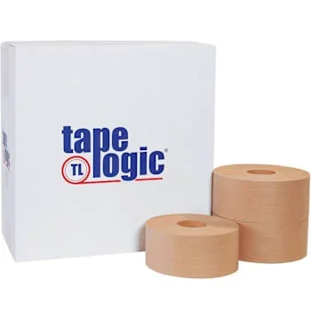 Box Partners 70mmx375′ Tape Logic® #7000 Reinforced Water Activated Tape Cs Of 8