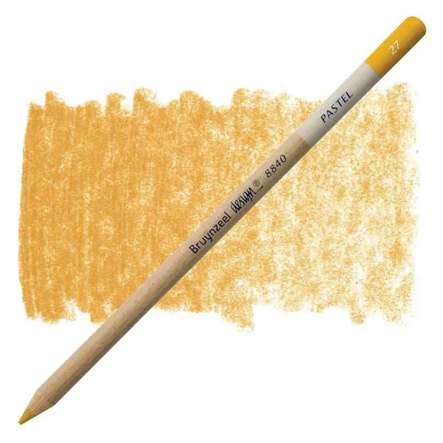 Bruynzeel Design Pastel Pencil – Yellow Ochre 27