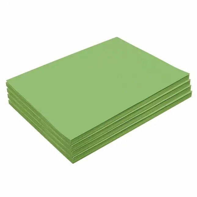 Colorations® 9″ x 12″ Mediumweight Bright Green Construction Paper Pack – 200 sheets