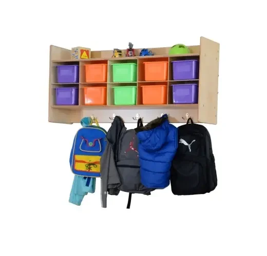 Contender Wall Hanging Storage With (10) Assorted Pastel Trays – Rta