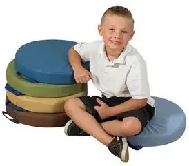 Cozy Woodland 15″ Round Cushions Set of 5 – Children‘s Factory CF349-043