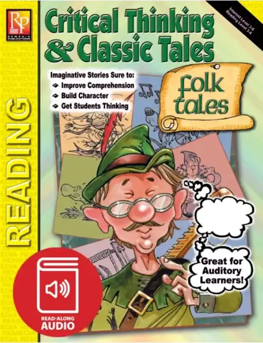 Critical Thinking & Classic Tales Folktales (Audio & Ebook)