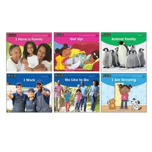 Early Rising Readers Myself And My Family Theme Set