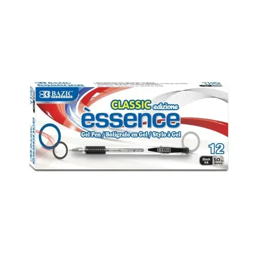 Essence Gel Pen With Cushion Grip Box Of 12