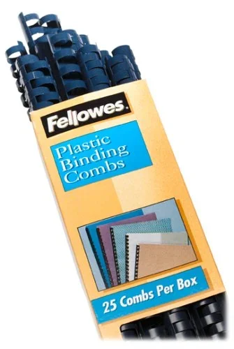 Fellowes 5/8in Navy Binding Combs (25 Pack)