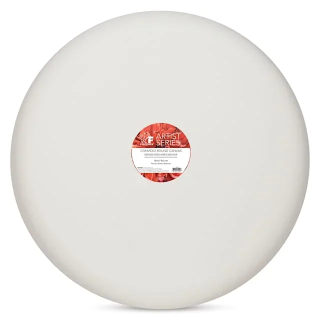 Fredrix Convexo Canvas – 30″, Round