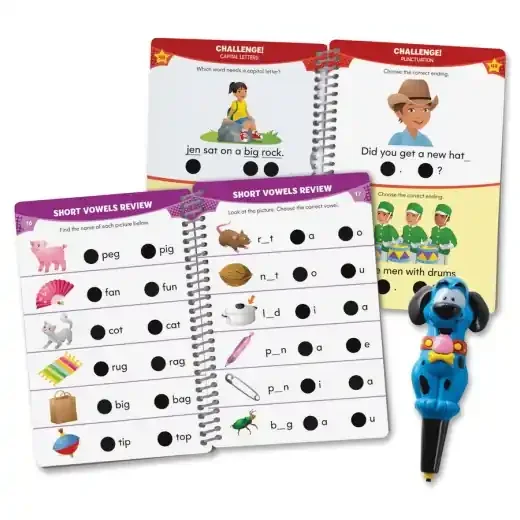 Hot Dots Kindergarten Reading Set Interactive Education Printed Book Interactive Printed Book