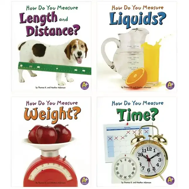 How Do You Measure? Paperback Books – 4 Titles