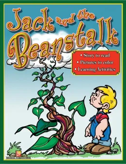 Jack & The Beanstalk Read & Color (Ebook)