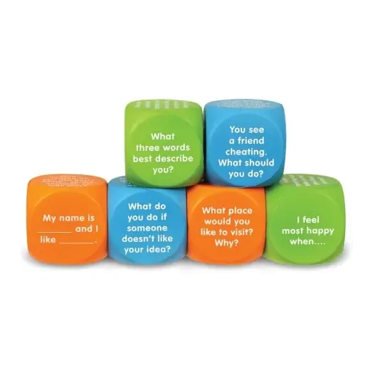 Let‘s Talk! Cubes Set Of 6