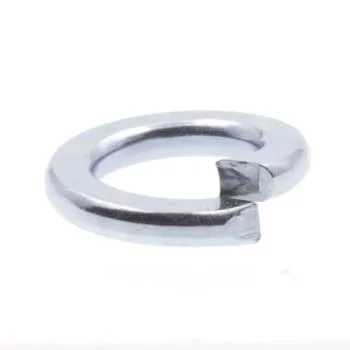 Medium Split Lock Washers, M5, Zinc, Package Of 25