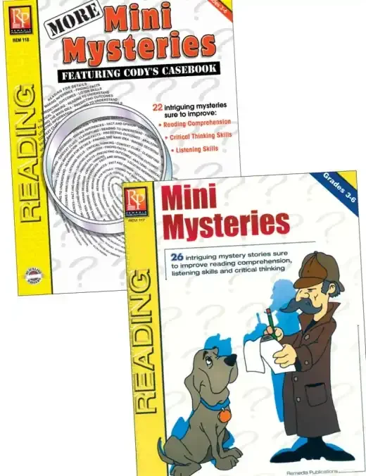 Mini Mysteries (2 Books & 2 Audio Downloads Set)