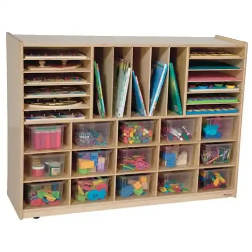 Multi-Storage Unit with 15 Translucent Trays