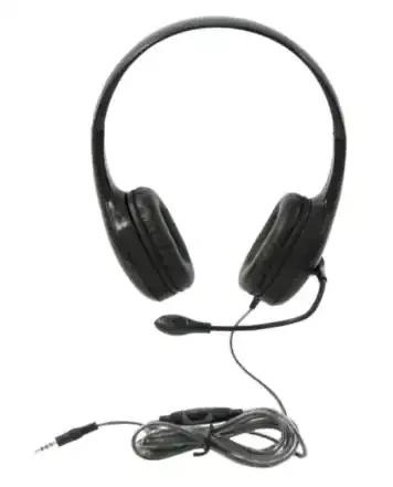 On-Ear Headset w/Gooseneck Microphone – Califone KH-08GT