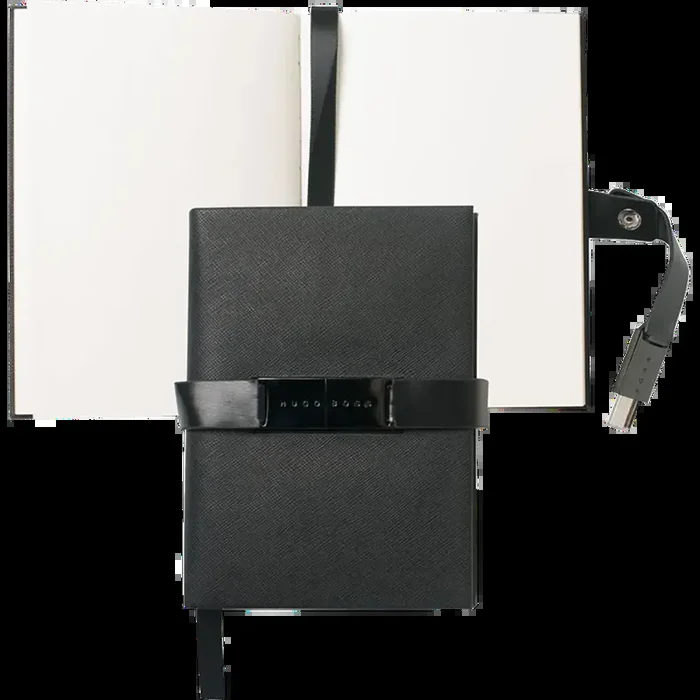 (Outlet) Hugo Boss A6 Folder with USB Binder