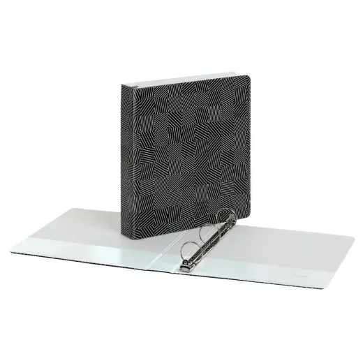 Oxford 1-1/2″ Back-Mounted Round Ring Binder