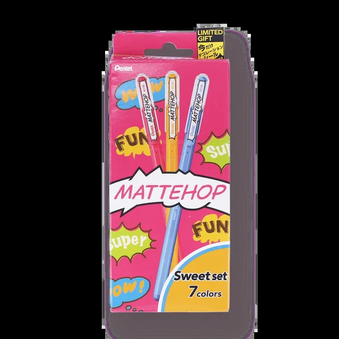 Pentel Mattehop 1.0 mm Gel Pen – Sweet Set