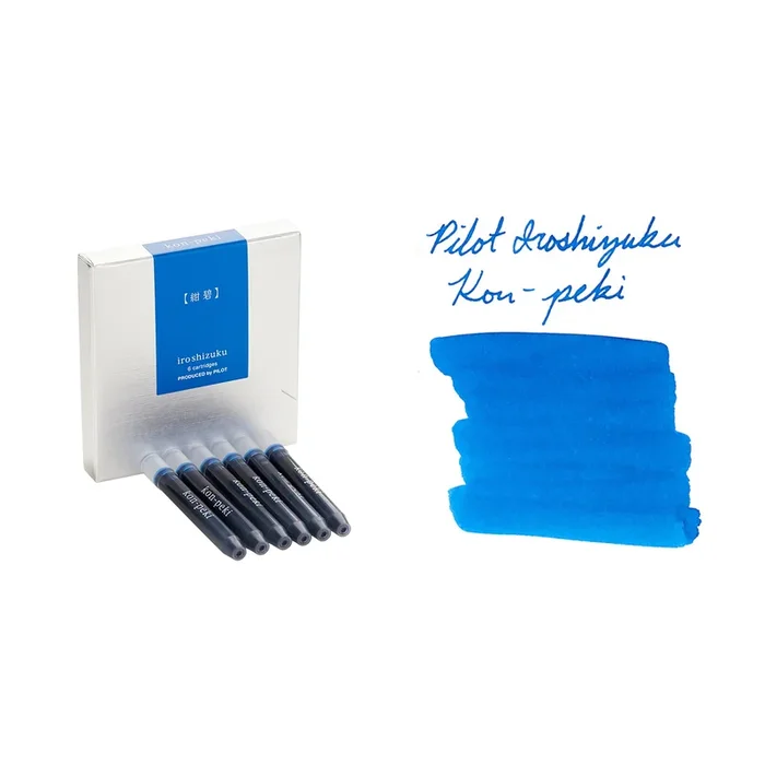 Pilot Iroshizuku Kon-peki – Ink Cartridges